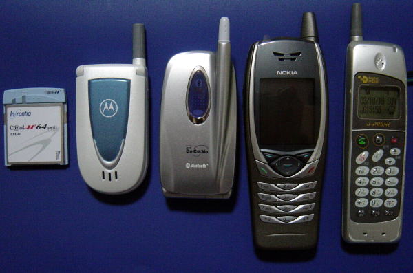 Nokia6650の大きさ比較