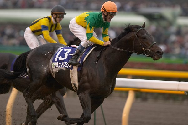 ダンス(内)を差しきって完勝のゼンノロブロイ