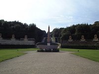 ボーボリ庭園。どこ行っても観光客だったのに、いきなり観光客がいなくなる。