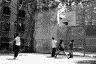 Boys play the Baketball