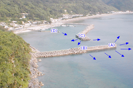画像=宜名真漁港全景