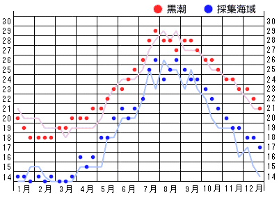 2015年水温グラフ