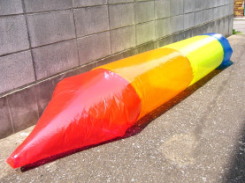 ビニール袋のロケット