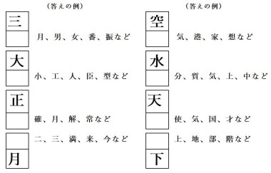 漢字クイズ