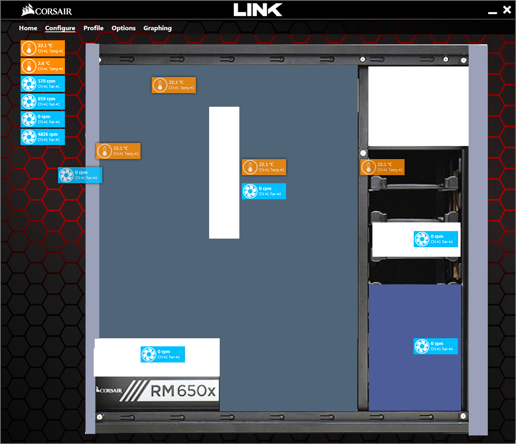 Corsair Link softwareその２