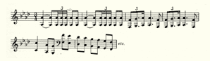 曲の冒頭、管楽器によって激しく奏される「運命の動機」