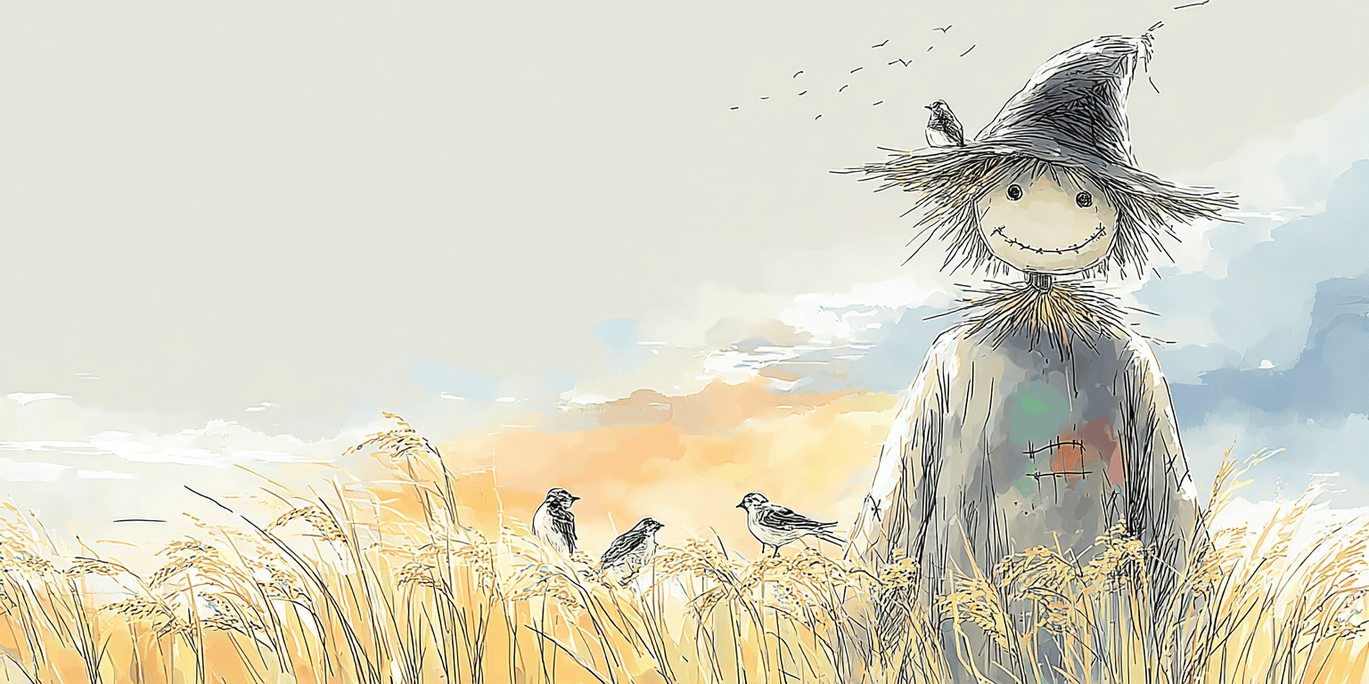 動けない案山子