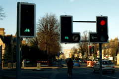 signal for bikes