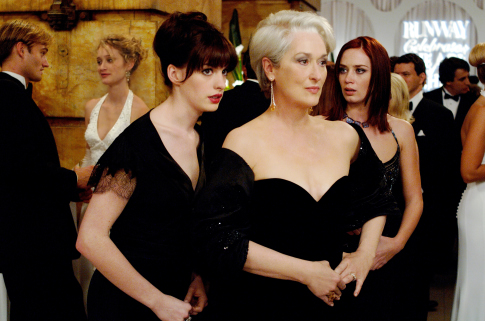 Photo of The Devil Wears Prada,  Emily Blunt, Anne Hathaway, Meryl Streep