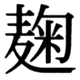 JIS83の25-77の字形