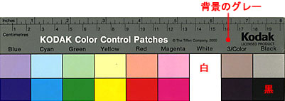 KODAK Q-13/Q-14カラー・チャート