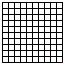 正方形が縦横それぞれ10個並んでいる画像