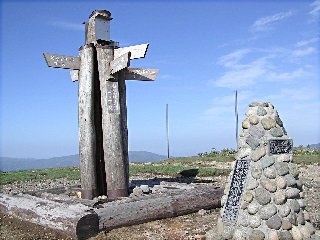鉢伏山山頂にて