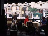 ヴェネツィア、ムラノ島のRistorante、初夏