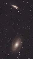 M81とM82の画像