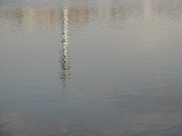 a tower under the water