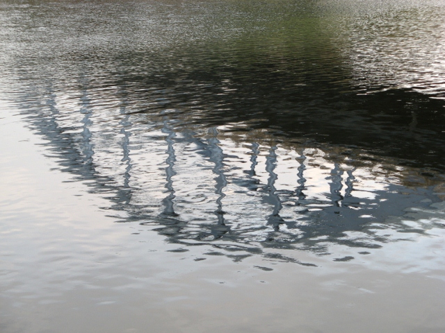 a bridge under the water