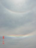 Circumhorizontal Arc and 22-degree Halo