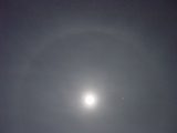 Mars in a Lunar Halo