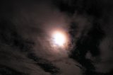 Irisescent Cloud, Moon, Mars