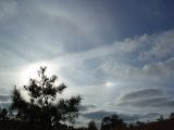 Parhelion and 22-degree Halo