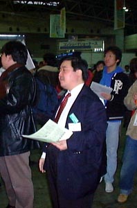 さすが呼び込み名人?!のたなべさん