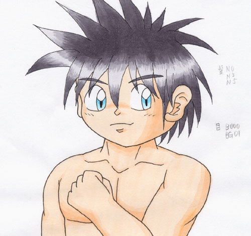 �ǂ����ɑS�̂̕`�����G���B���Ă������肷������i�΁j