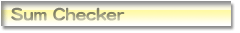 Sum Checker