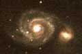 りょうけん座小宇宙 M51