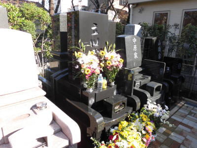 立川談志の墓(1)