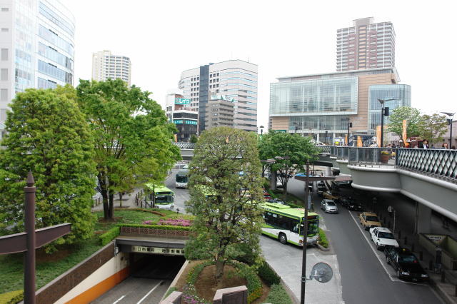 JR川口駅前の風景