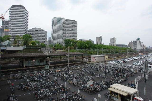 JR川口駅前の風景