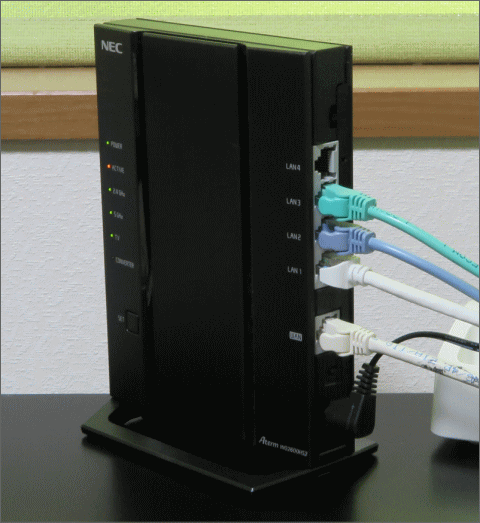 WiFiルータ