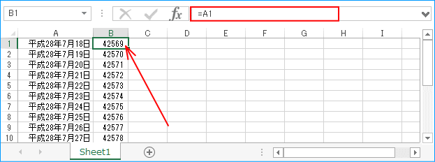 日付に対する「数値」の増分は？