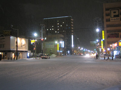 旭川の雪