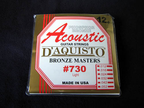 D'AQUISTO 730 PHOSPHOR BRONZE