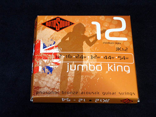 ROTOSOUND JUMBO KING PHOSPHOR BRONZE　JK12