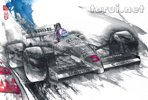 F1 1986 Williams Honda FW11 / N.Mansell (2014)