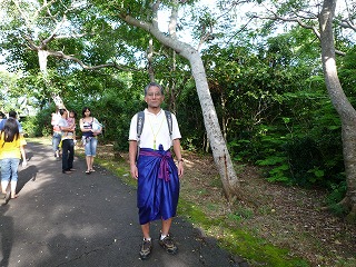 寺院拝観の服装