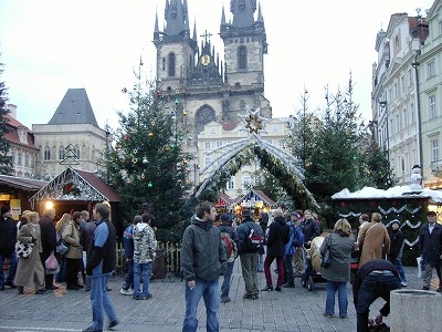 旧市街広場のクリスマス市