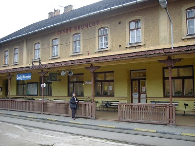 チェスキークルムロフ駅