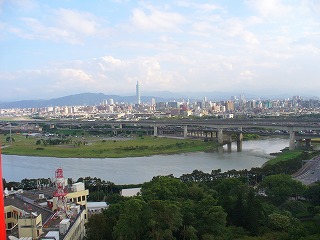 圓山大飯店から