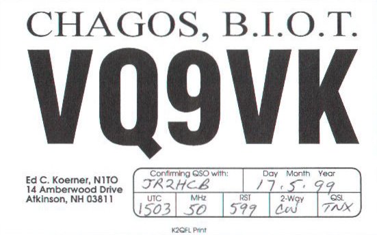 cycle 23 qsl card cycle 23 qsl card