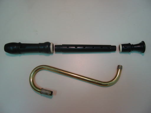 リコーダーの糸巻き