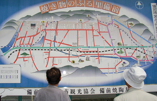伊部駅MAP