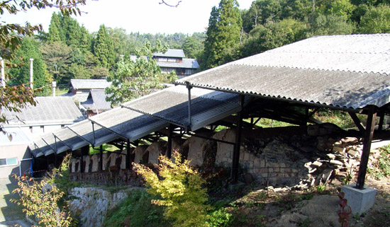 長谷園の登り窯2