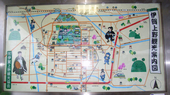 うえの市駅駅MAP