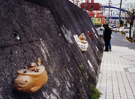 オブジェ壁1
