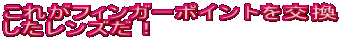 ꂪtBK[|Cg
YI
