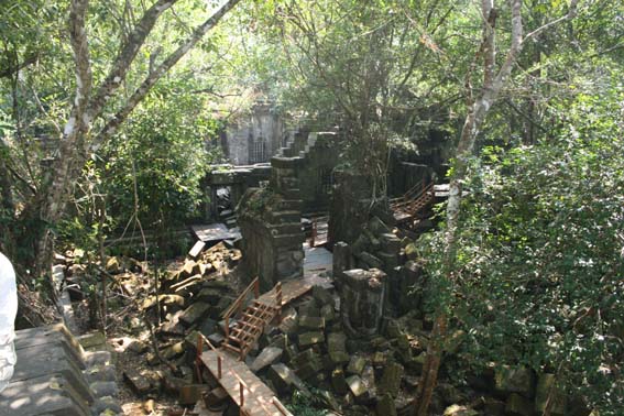 森林の中の寺院、大きくなります。